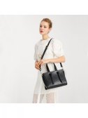 Černá stylová kabelka Miss Lulu