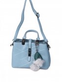 Modrá kabelka s třásní Miss Lulu