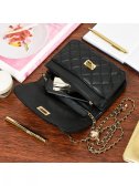 Černá crossbody kabelka Versoli