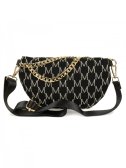 Černá crossbody ledvinka Versoli