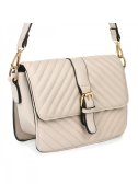 Béžová crossbody kabelka Versoli