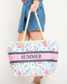 Plážová taška Summer Flowers