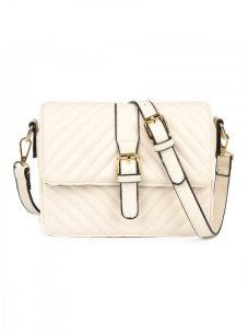 Ecru crossbody kabelka Versoli