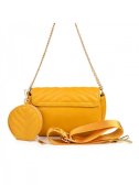 Žlutá crossbody kabelka Versoli