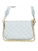 Světle šedá crossbody kabelka Versoli