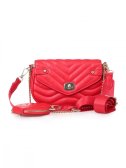Červená crossbody kabelka Versoli