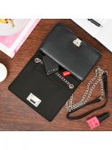 Černá crossbody kabelka Versoli