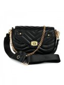 Černá crossbody kabelka Versoli