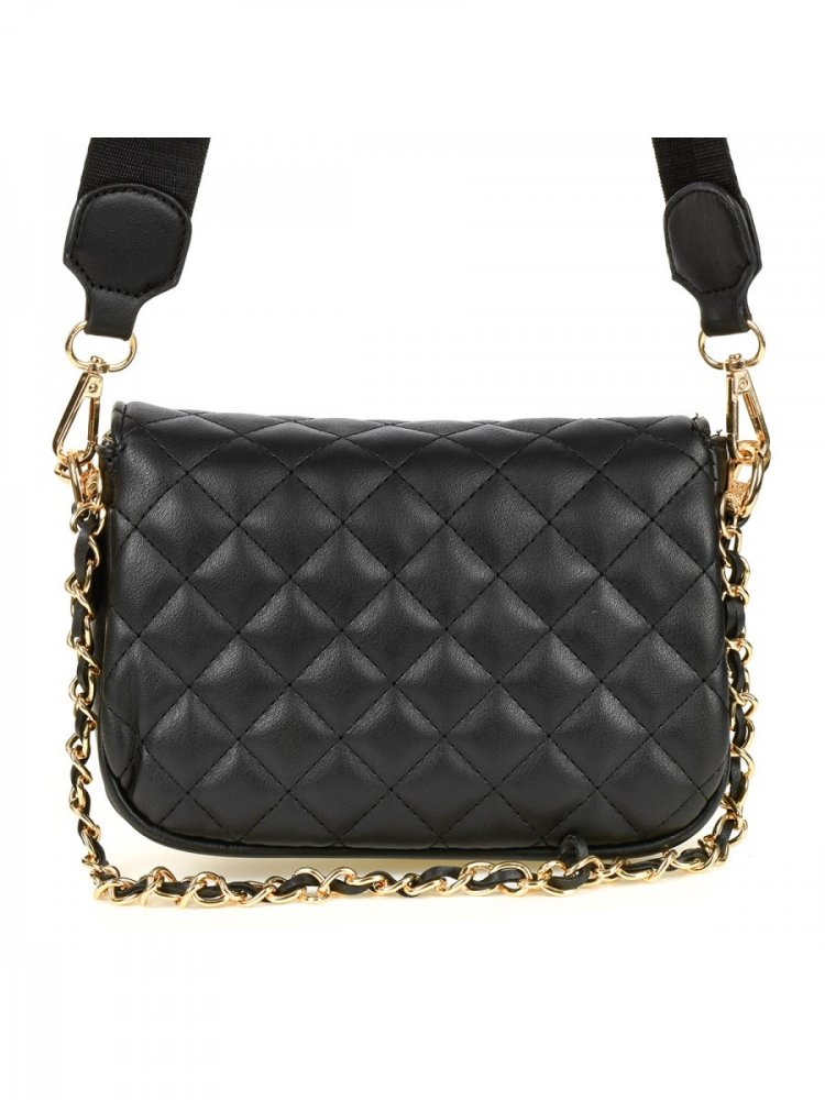 Černá crossbody kabelka Versoli