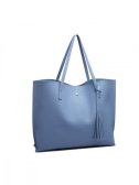 Modrá shopper kabelka Miss Lulu