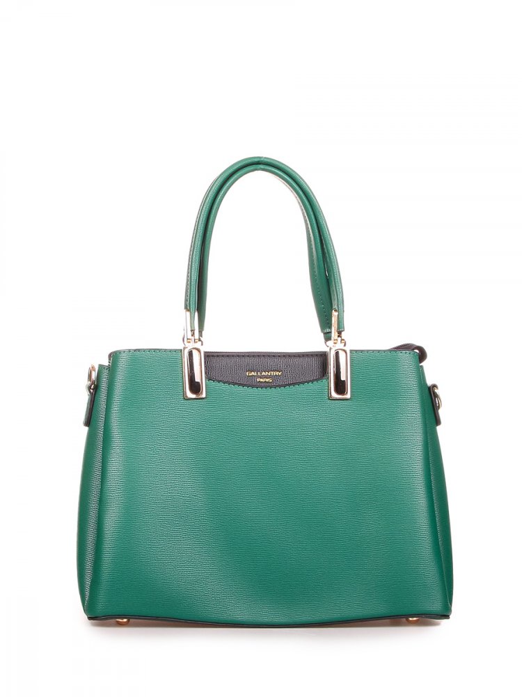 Luxusní dámská kabelka Gallantry Paris v zelené