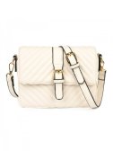 Ecru crossbody kabelka Versoli
